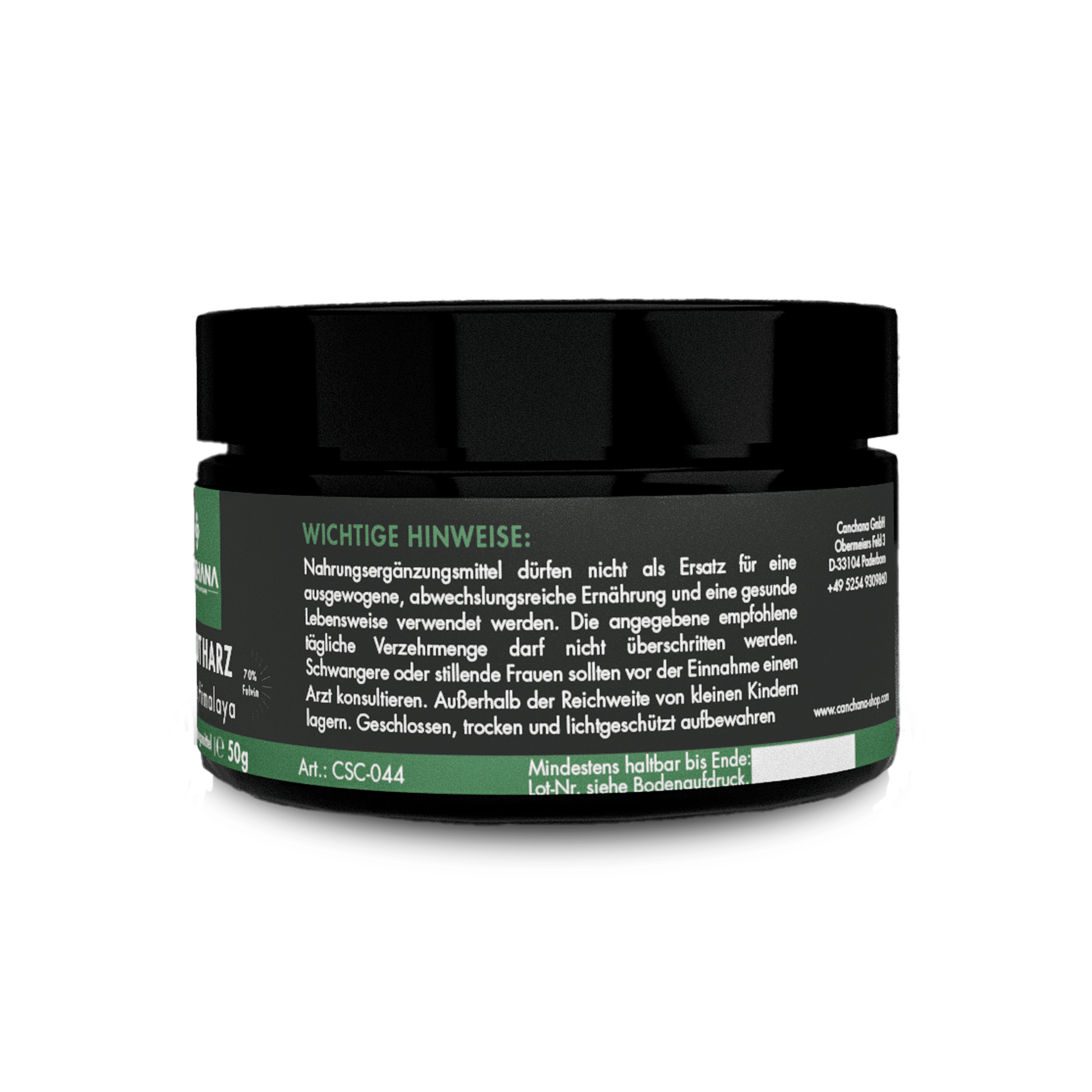 Shilajit resin